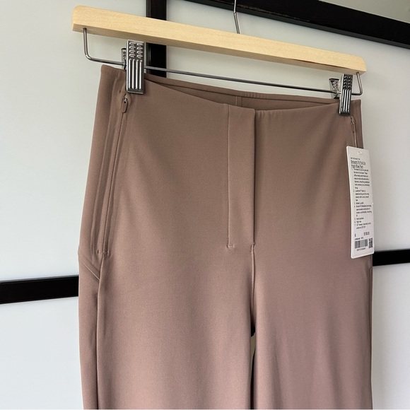 [6] NWT 2024 Lululemon Athletica Smooth Fit Pull On High Rise Pant Taupetastic - Picture 9 of 11
